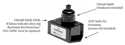 Edco FAS-120AC surge suppressor details