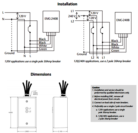 Edco EMC-240B installation